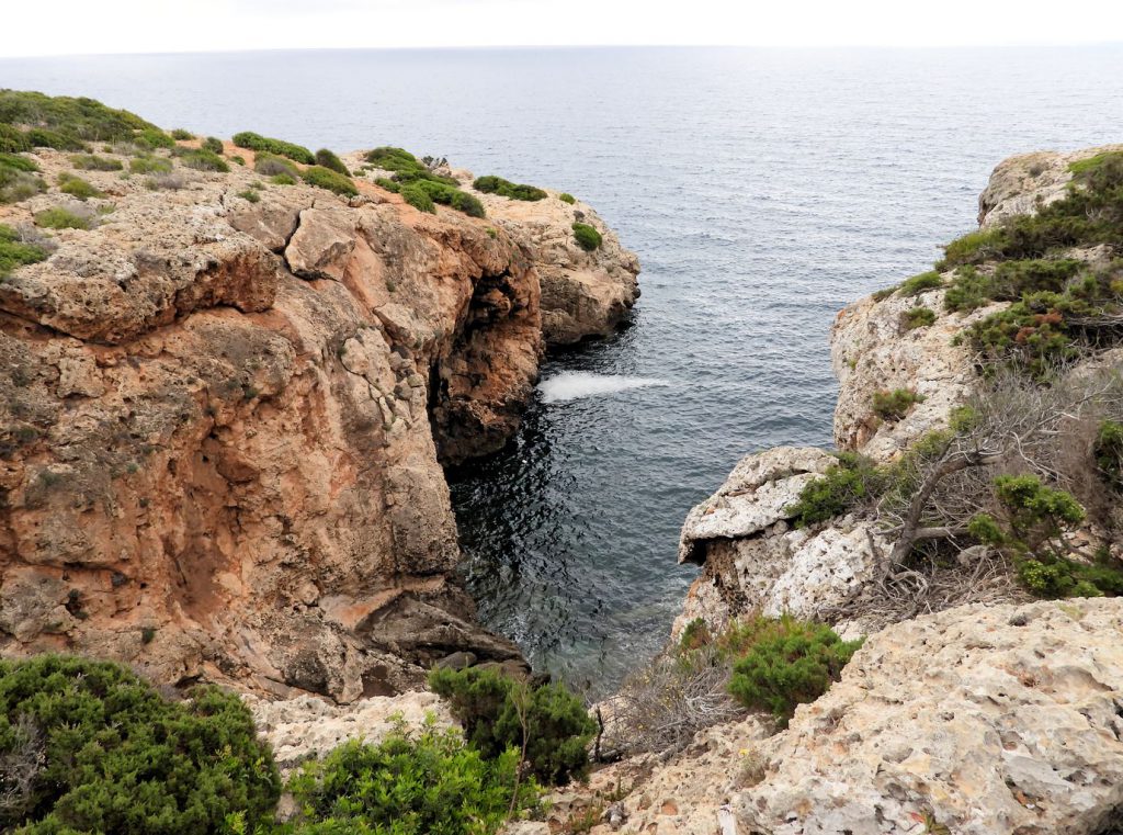 Cala en Beltran cove.