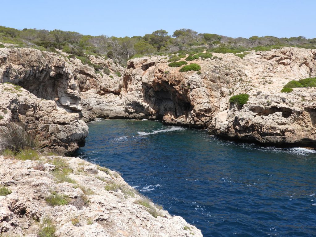 Cala en Beltran cove.