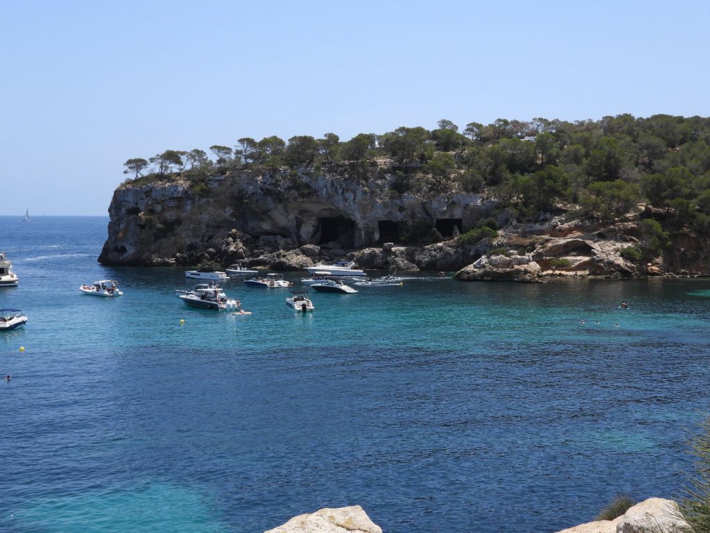 Old sandstone quarries of Portals Vells.