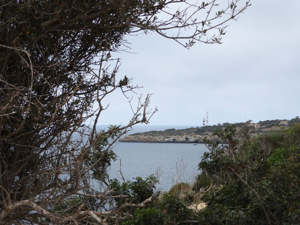 Cala Figuera lighthouse from near Portals Vells